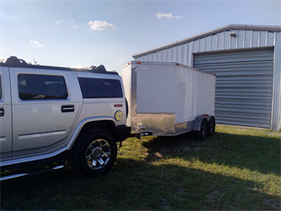 The trailer as purchased